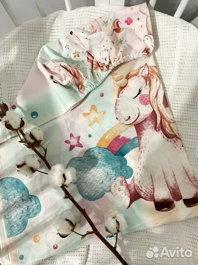 Простынь на резинке