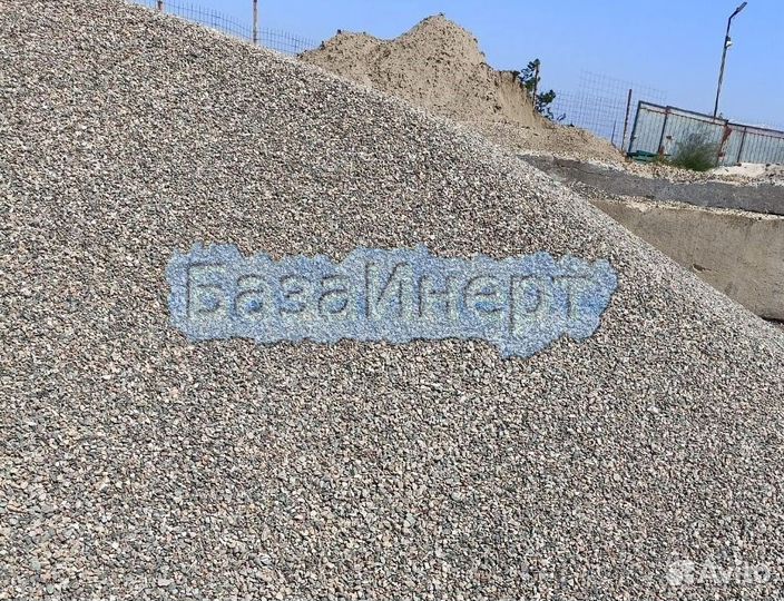 Доставка речной гальки