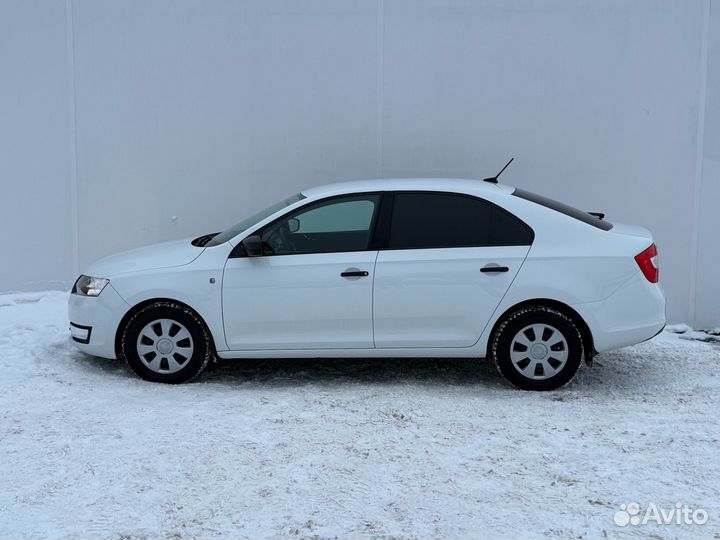 Skoda Rapid 1.6 МТ, 2016, 128 000 км