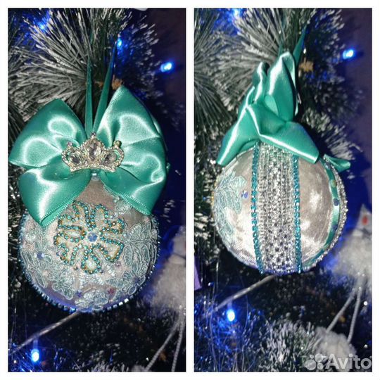 Новогодние игрушки ручной работы