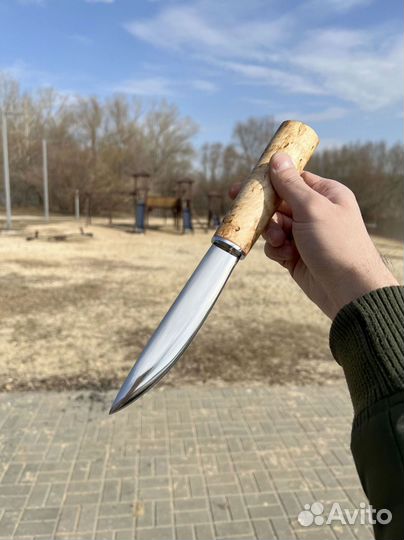Нож якутский охотничий