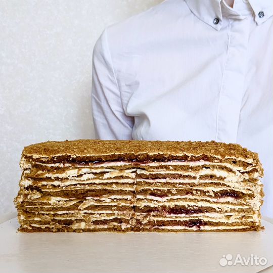 Медовик / Мильфей (слоеный торт)