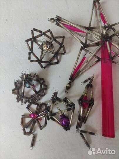 Елочные игрушки СССР одним лотом