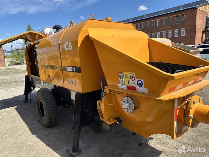 Бетононасос Sany HBT8018C-5S, 2020 год