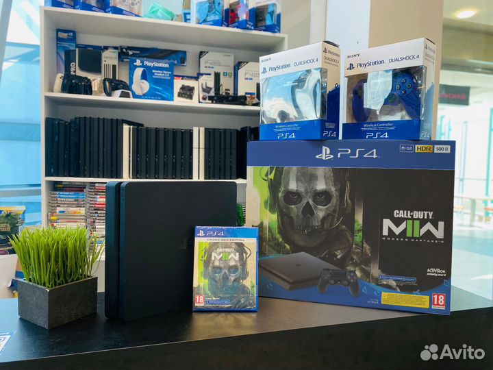 Sony Playstation 4 Cod MW2 Edition\Гарантия Отзывы