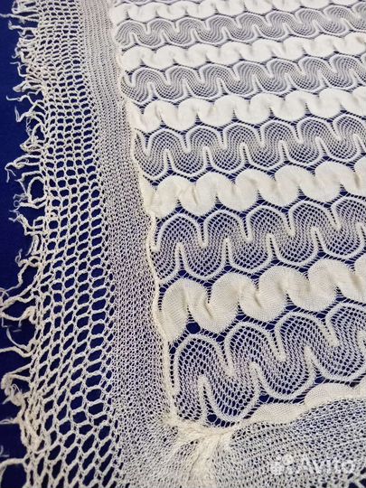 Старинная Шелковая шаль