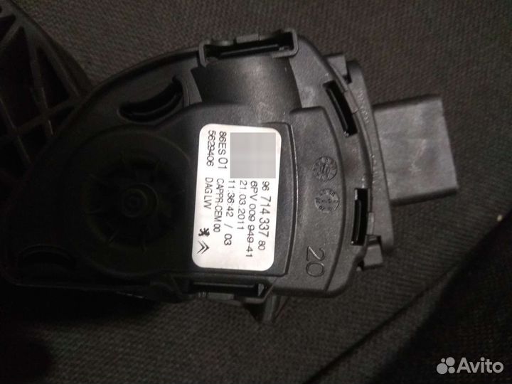 Педаль газа АКПП Пежо 308 Ситроен С4