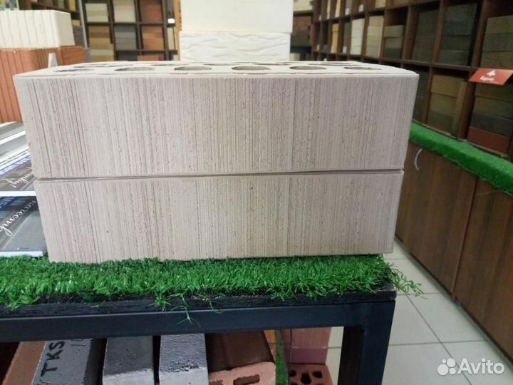 Кирпич облицовочный Керма серебро бархат