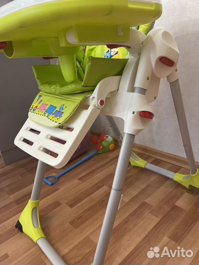 Стульчик для кормления chicco polly 2в1