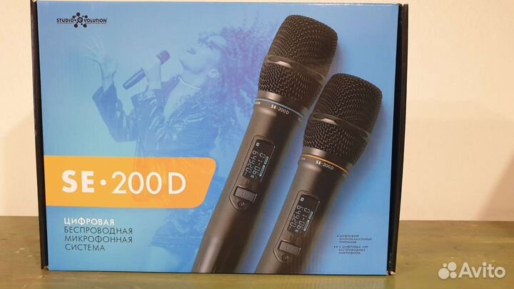 Радиосистема с 2 микрофонами SE-200D