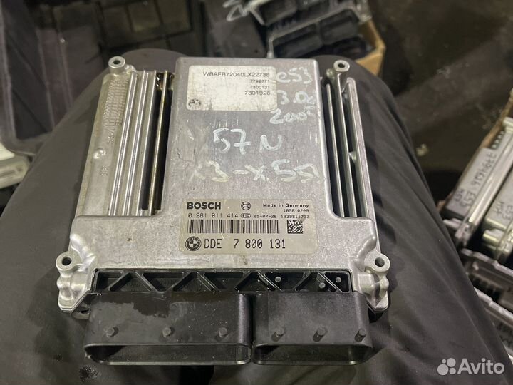 Эбу двигателя бмв х3 е83 м57