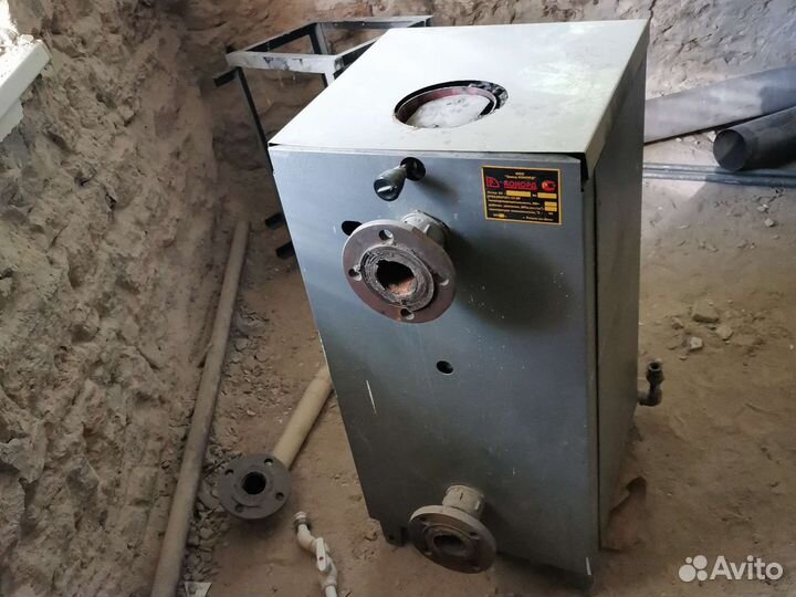 Газовый котел напольный бу