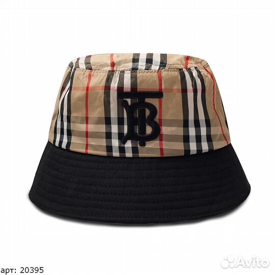 Панама burberry черная