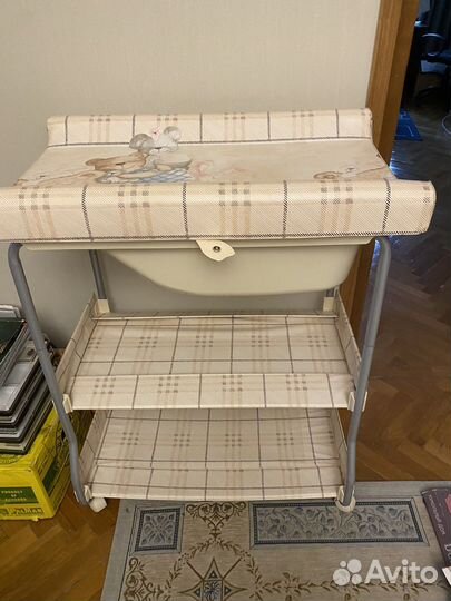 Пеленальный столик с ванночкой Италия Primi Signi