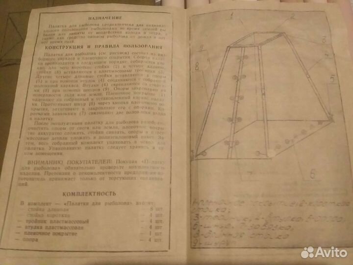 Палатка рыбака