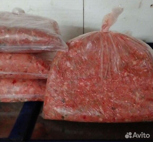 Мясокостный фарш много