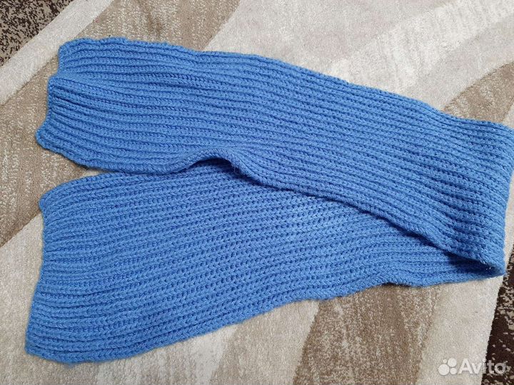 Вязаный шарф детский