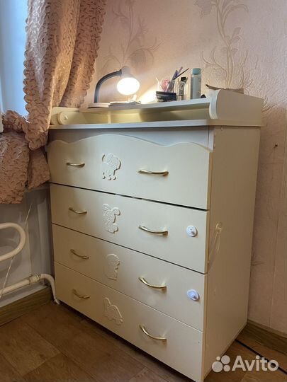 Комод детский с пеленальным столиком