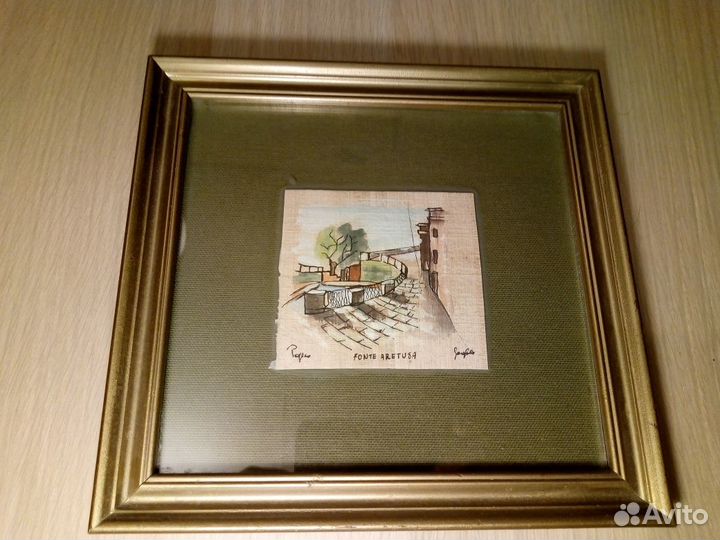 Картина.Италия.Fonte Aretusa