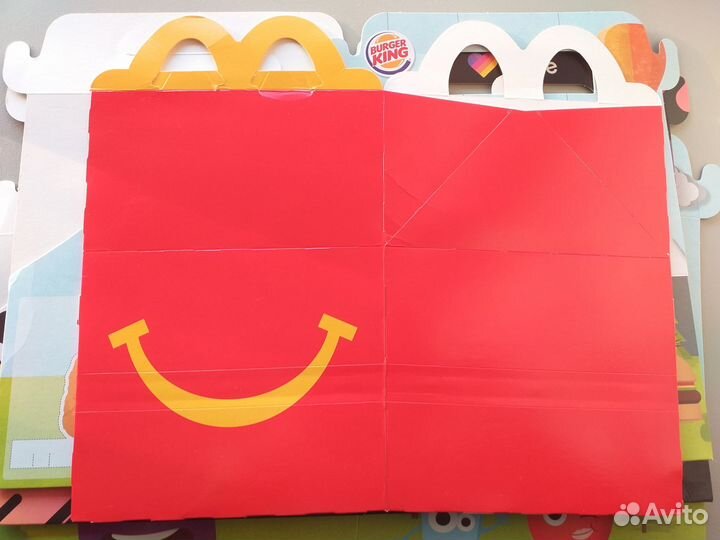5 коробок упаковок Хэппи Мил Happy Meal