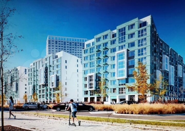 2-к. квартира, 52 м², 6/8 эт.