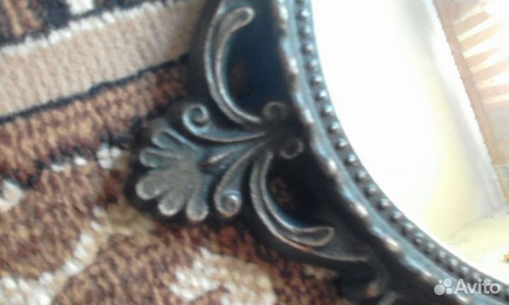 Зеркало винтаж в витой раме