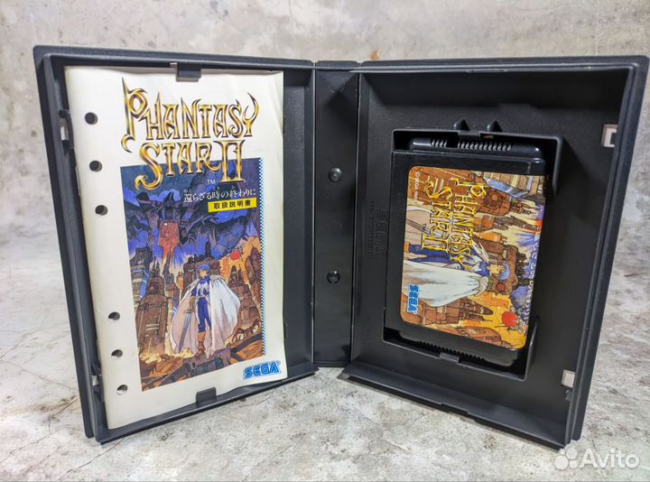 Phantasy Star 2 Sega Mega Drive ntsc