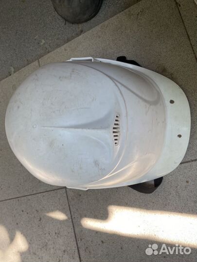 Каска рабочая белая