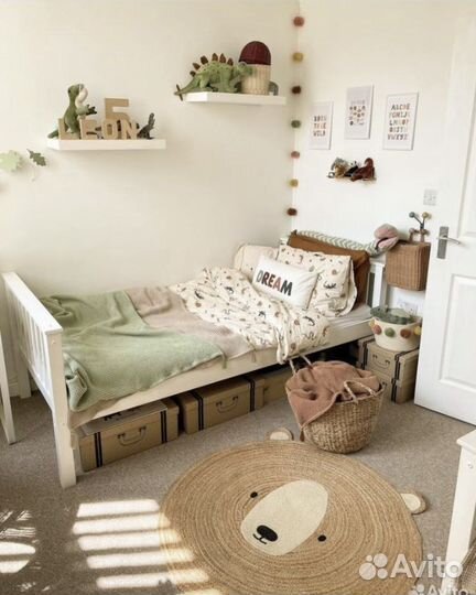 Джутовый ковер «Мишка» H&M Home