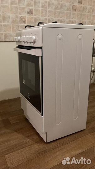 Газовая плита Indesit KNJ1G217(W) /RU White