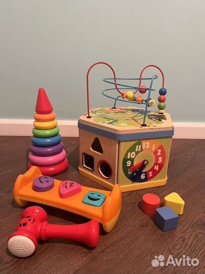 Развивающие игрушки 6+ пакетом