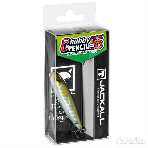 Воблер Jackall Chubby Pencil 5,5см. 3,1гр. floatin