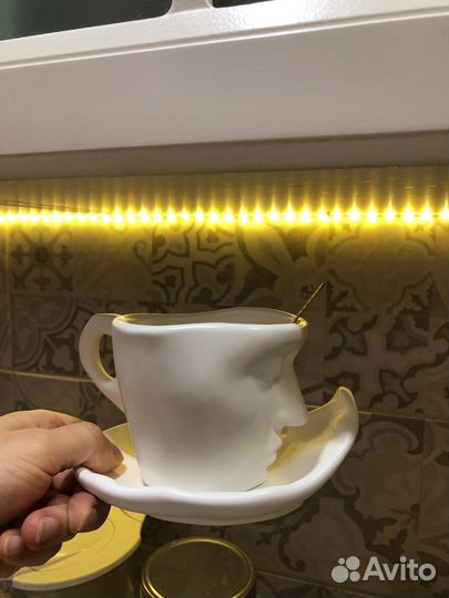 Чашка с блюдцем