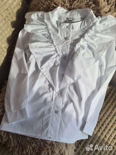 Блузка школьная 134 140