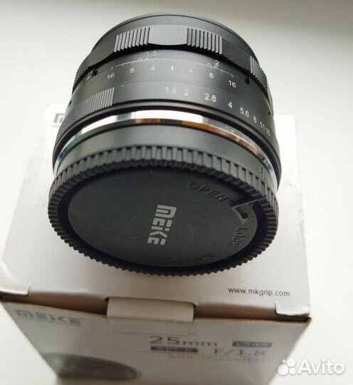 Объектив meike 25mm 1.8 fujifilm x mount