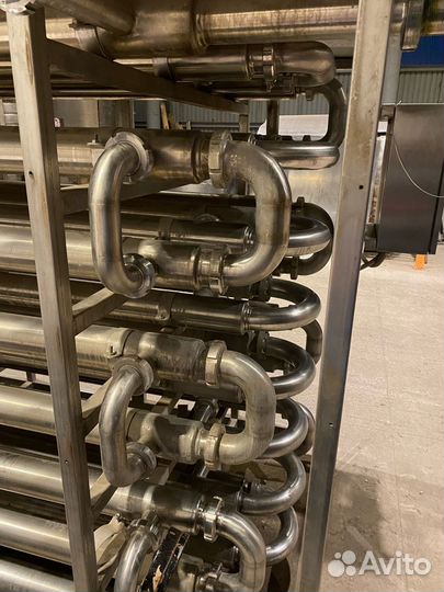 Установка для охлаждения творожного сгустка