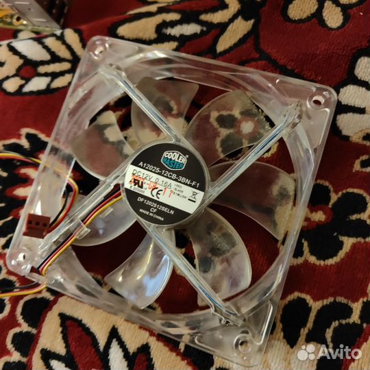Компьютерный вентилятор 3pin 12*12
