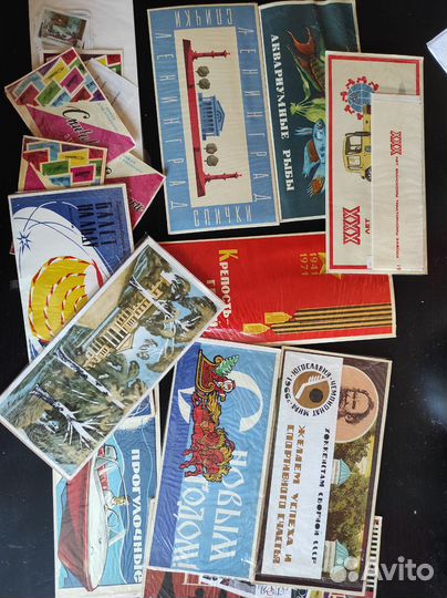 Набор спичечных этикеток СССР