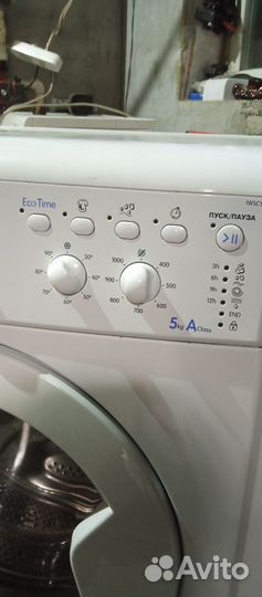 Стиральная машина бу indesit 5 кг