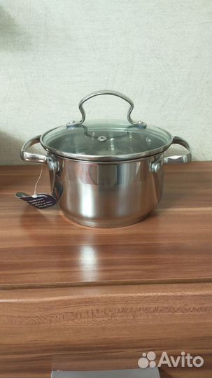 Кастрюля из нержавейки