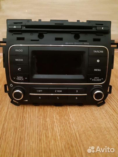 Автомагнитола штатная с kia cerato 2013