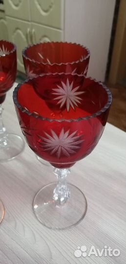 Фужеры хрустальные СССР