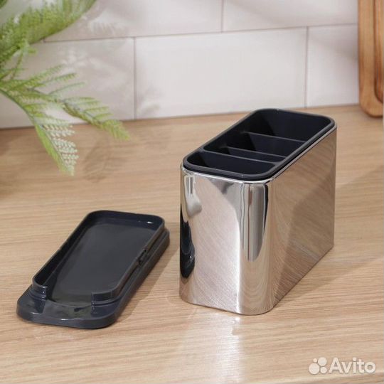 Подставка для столовых приборов Magistro «Металлик