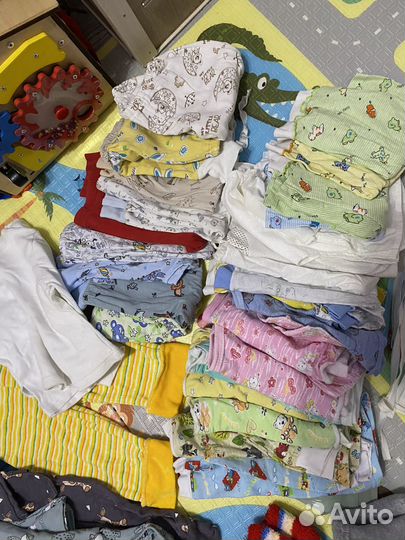 Пакет вещей для малыша от 0 до 6 месяцев