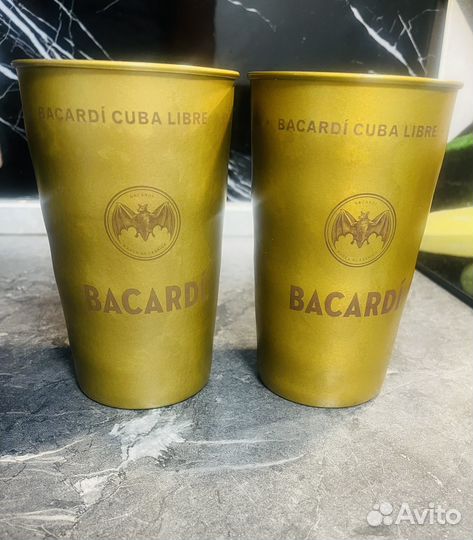 Стаканы бокалы bacardi