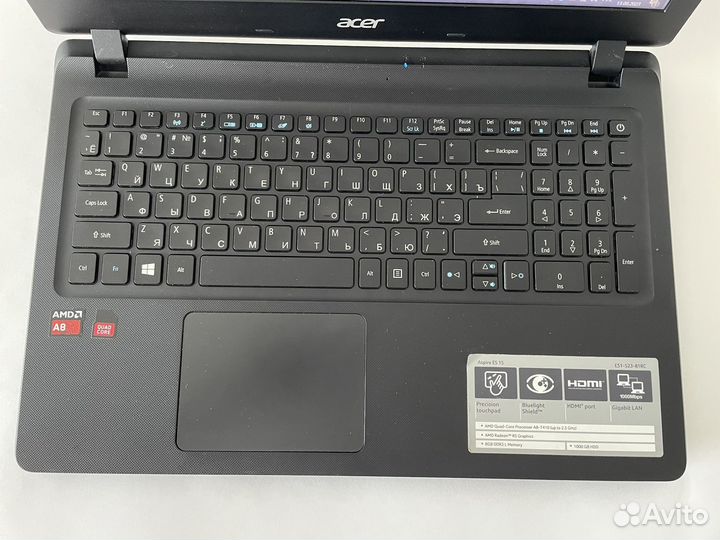 Мощный ноутбук Acer A8/4ядра/8gb/1000gb