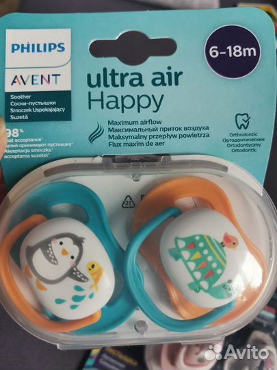 Соска пустышка avent, canpol babies, lubby