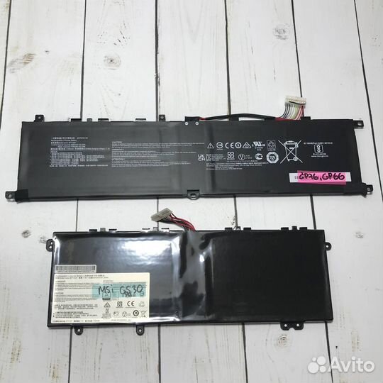 Аккумуляторы для ноутбуков Asus и MSI Б\У