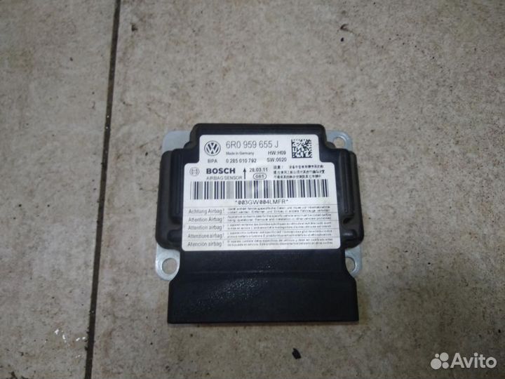 Блок управления airbag Volkswagen Polo Sedan 6C1