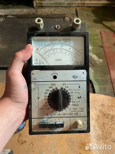 Тестер мультиметр СССР